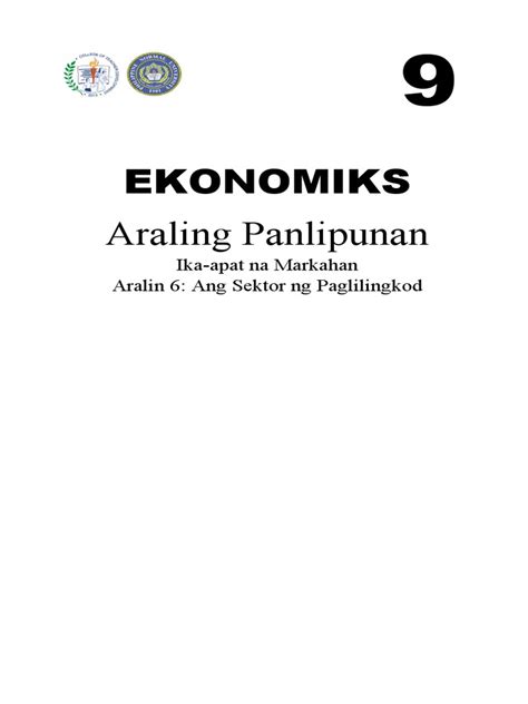 poster tungkol sa sektor ng paglilingkod|Self Learning Module .